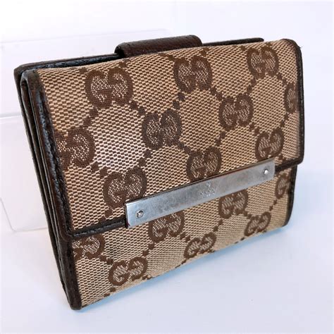 gucci wallet used|second hand gucci wallet.